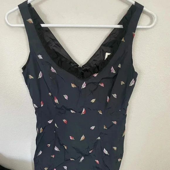 Cache v-neck mini dress size Medium - Picture 2 of 6